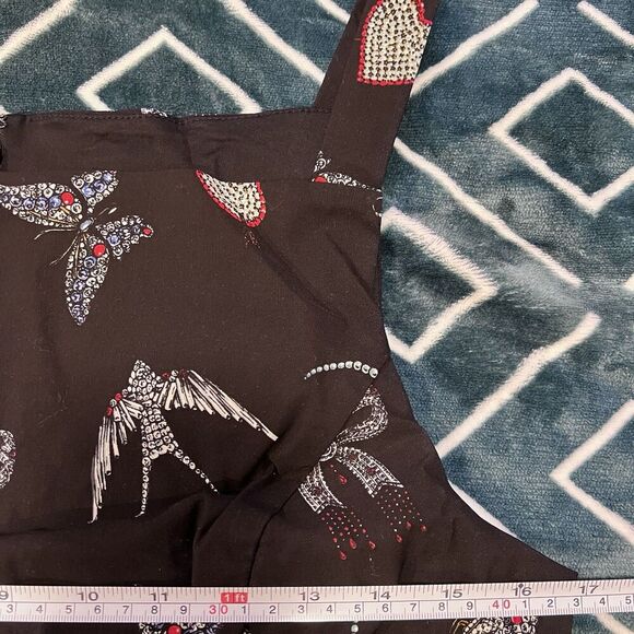 Maeve Anthropologie Sleeveless Boat Neck Mini Dress Size 14 Cocktail New - Picture 11 of 12